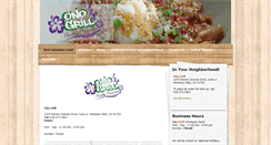 Desktop Screenshot of ono-grill.com